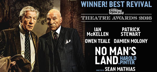 No Man S Land Tickets London Theatre Tickets Wyndhams Theatre